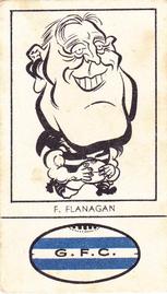 1954 Fyna Foods Victorian Football Caricatures #10 Fred Flanagan Front